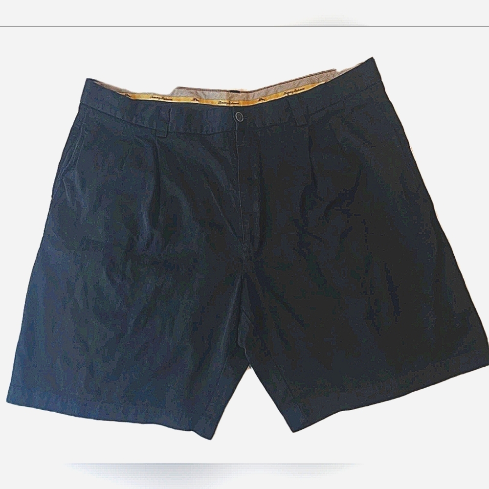Tommy Bahama Casual Silk Black Men's Shorts Size 38